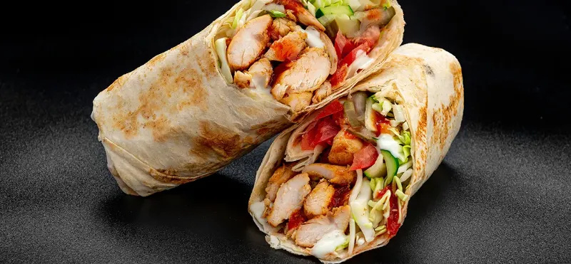 Chicken Shish Wrap