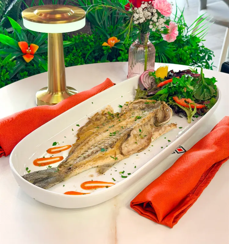 Grilled Sea Bass