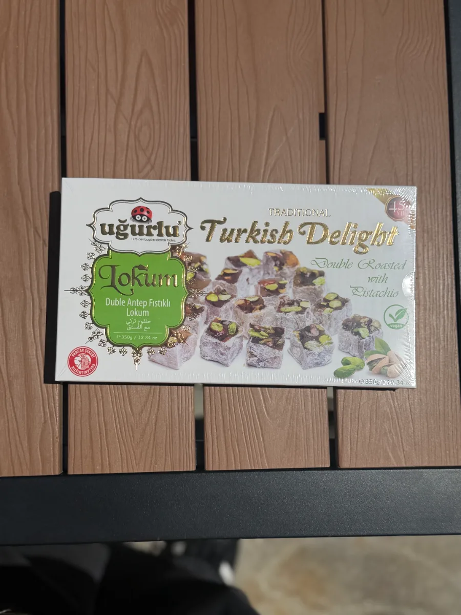Double Pistachio Turkish Delight