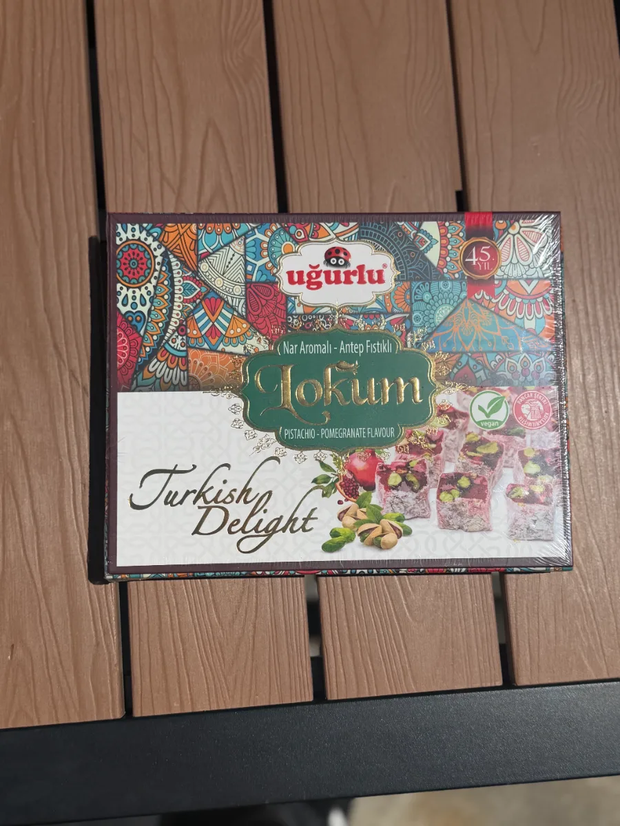 Pomegranate & Pistachio Turkish Delight