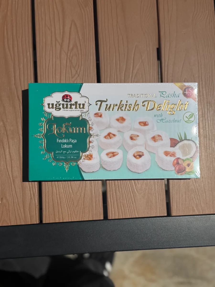 Hazelnut Turkish Delight