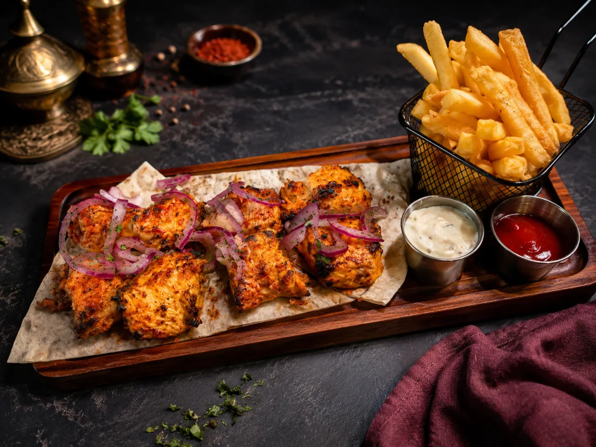 Chicken Shish & Fries