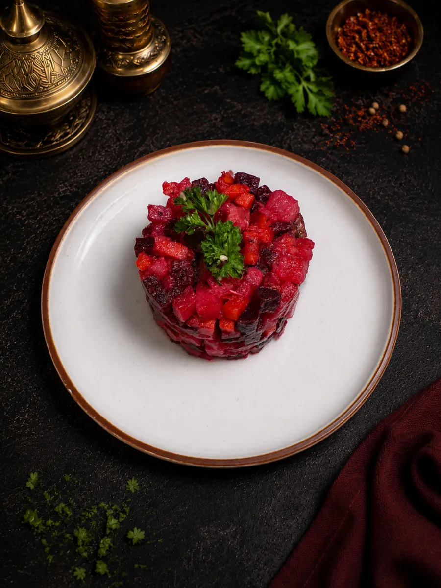 Beetroot Potato Salad (Vinaigrette)