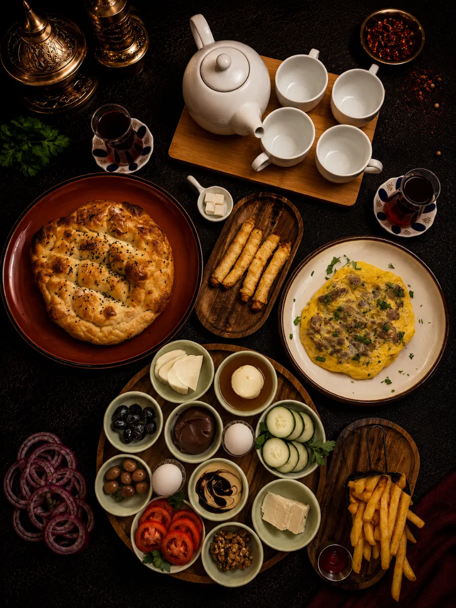 Village-Style Turkish Breakfast