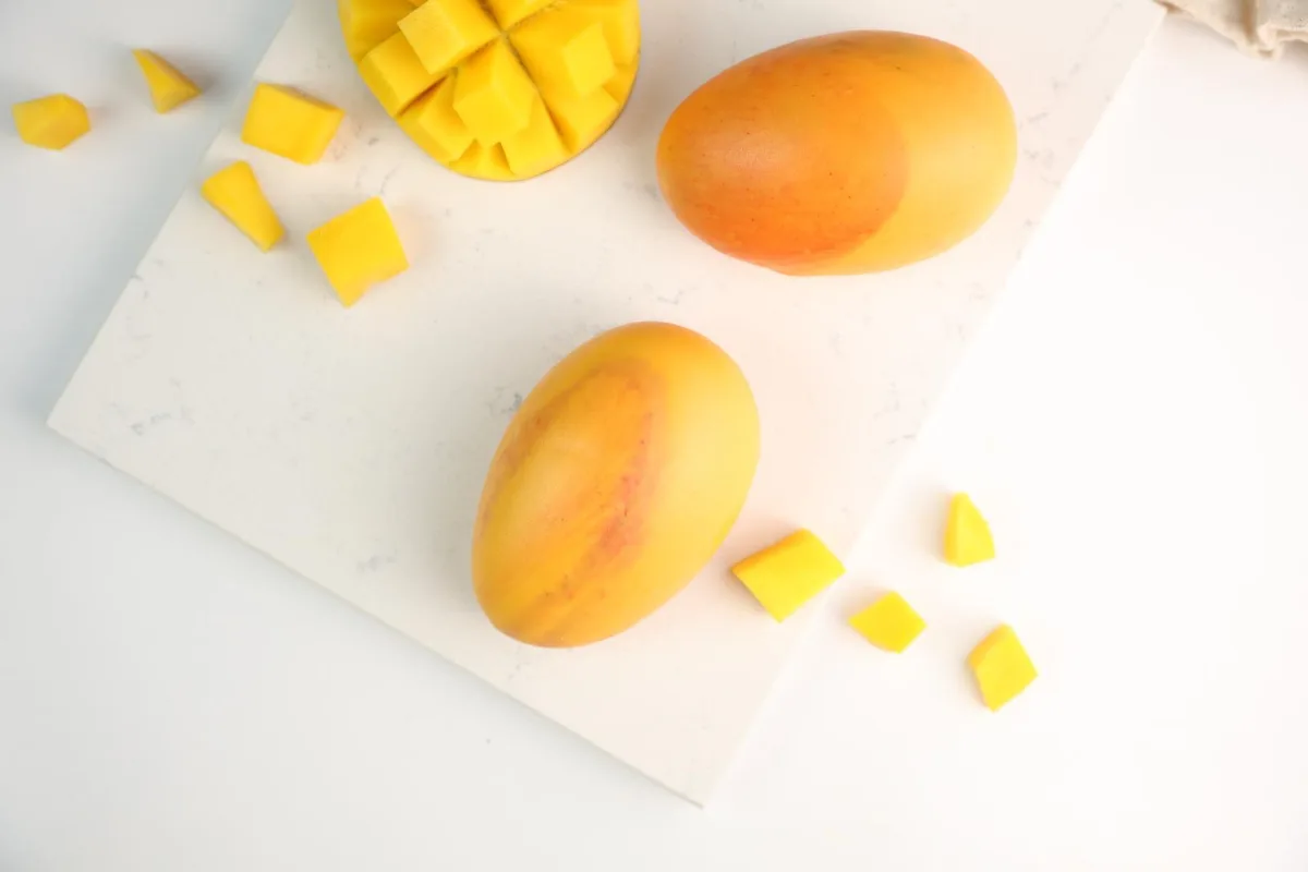 Mango Mousse Sponge Cake
