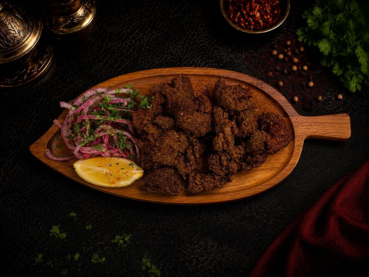 sautéed/roasted liver