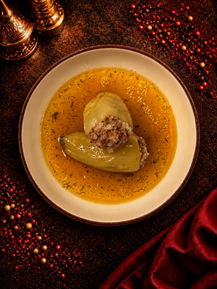 Stuffed Peppers (Biber Dolması)